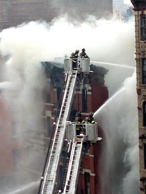 Building Collapse Manhattan
