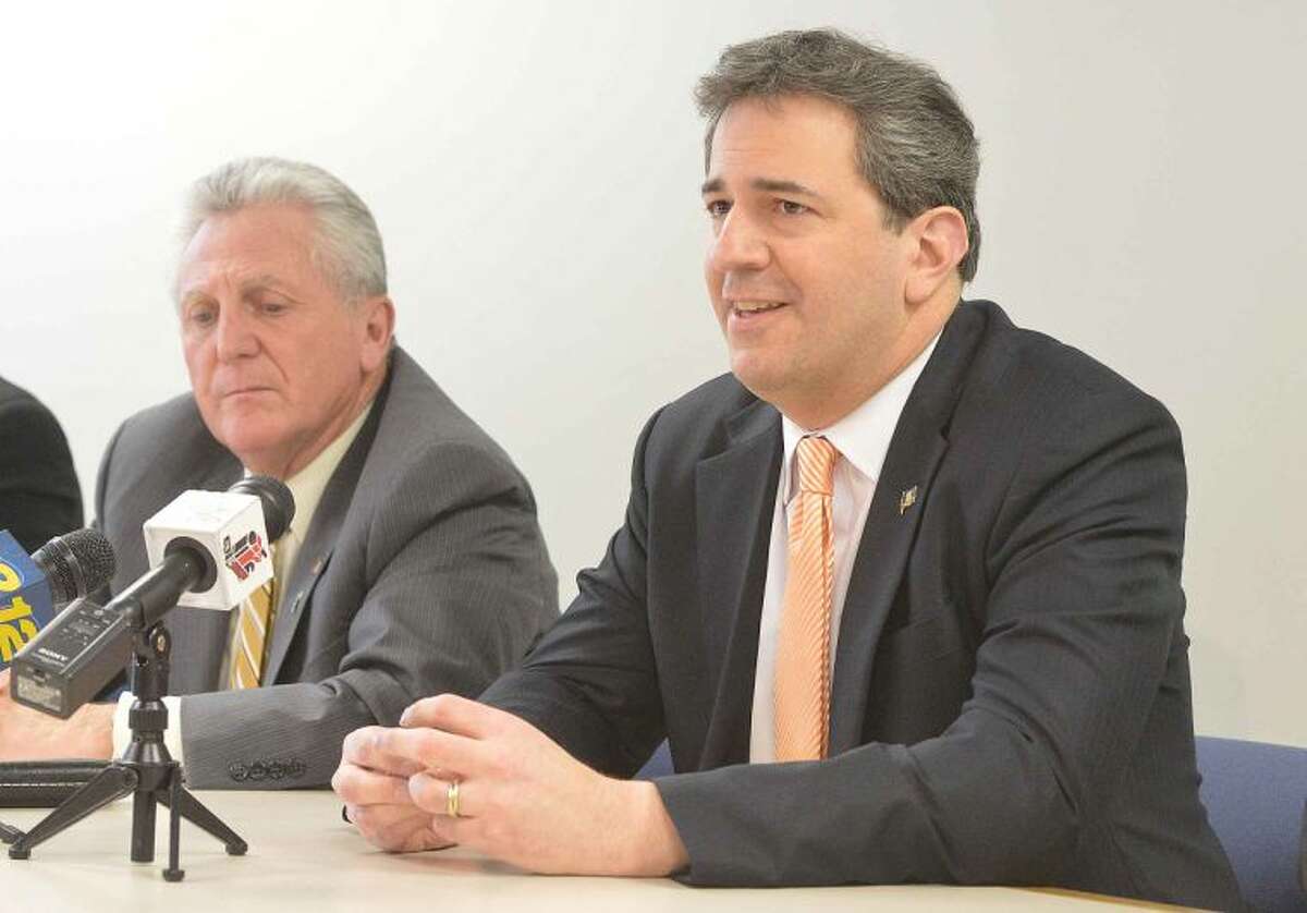 Hour Photo/Alex von Kleydorff State Rep Chris Perone , part of the newly formed Norwalk Central Task Force