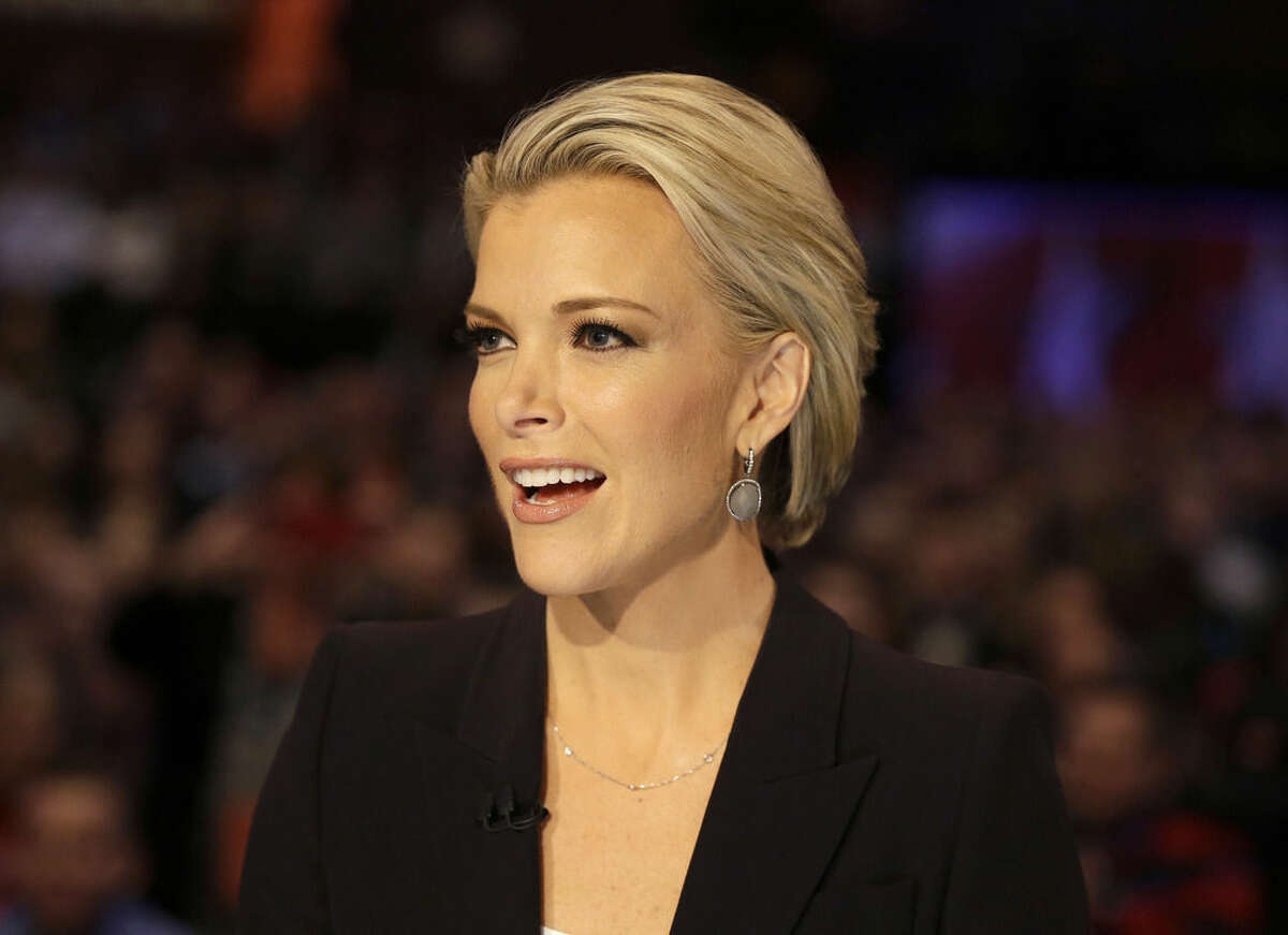 FILE - In this Jan. 28, 2016 file photo, moderator Megyn Kelly talks during a Republican presidential primary debate in Des Moines, Iowa. Anticipating another appearance on a debate stage with Donald Trump, Kelly says their public feud hasn't affected her preparation and she doesn't expect a renewal of hostilities with the Republican presidential front runner. She is moderating a debate with colleagues Bret Baier and Chris Wallace, Thursday, March 3, at Detroit's Fox Theater from 9 to 11 p.m. ET. (AP Photo/Chris Carlson, File)