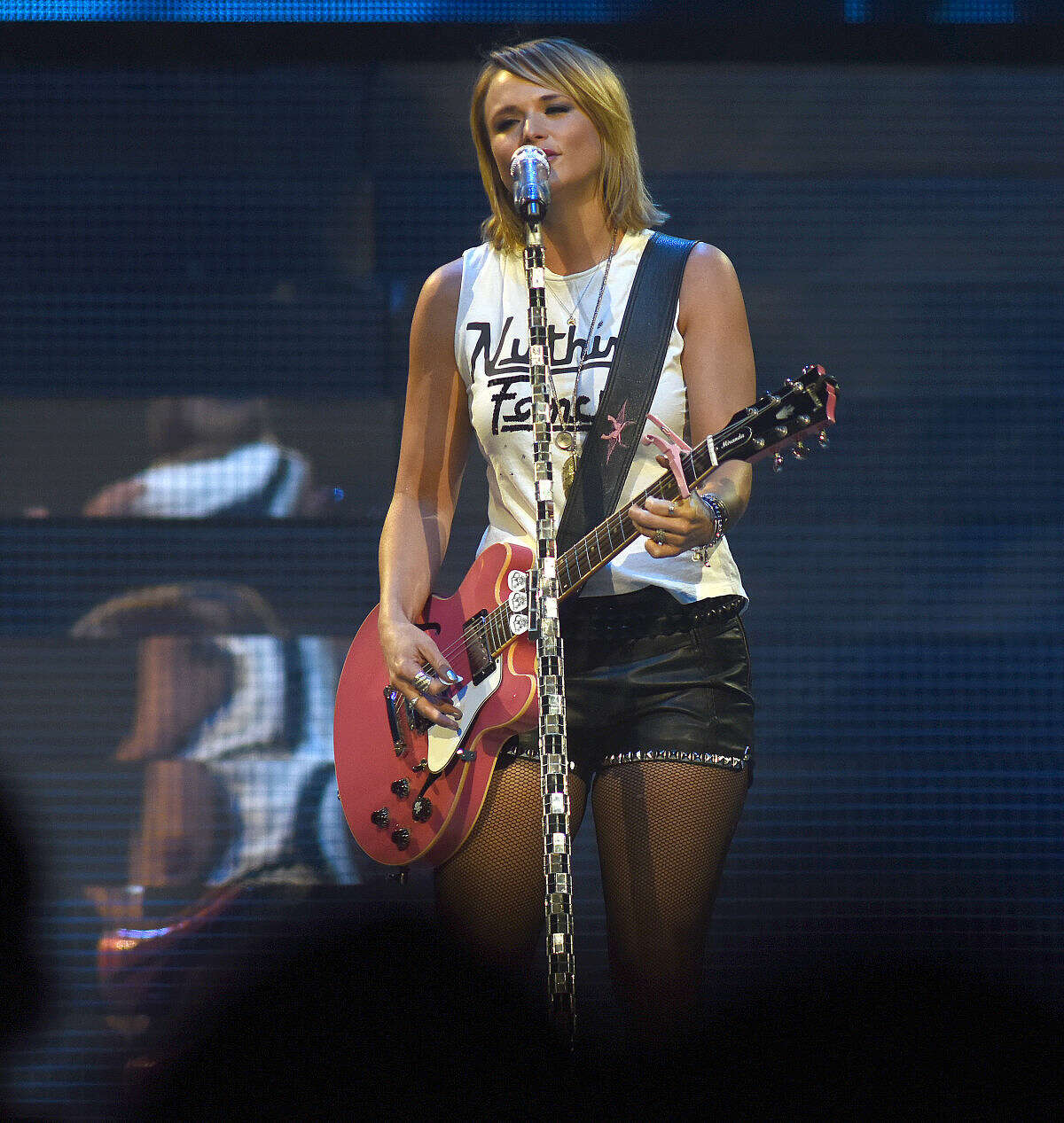 Country rock star Miranda Lambert was in concert at the Mohegan Sun Arena in Uncasville on Saturday night.