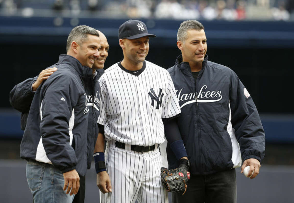 The Yankees Mariano Rivera And Jorge Posada And Andy Pettitte And
