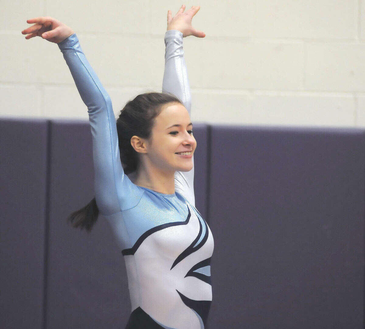 Wilton's Meredith Nash is The Hour's All-Area gymnastics MVP for 2015. (Hour photo/John Nash)