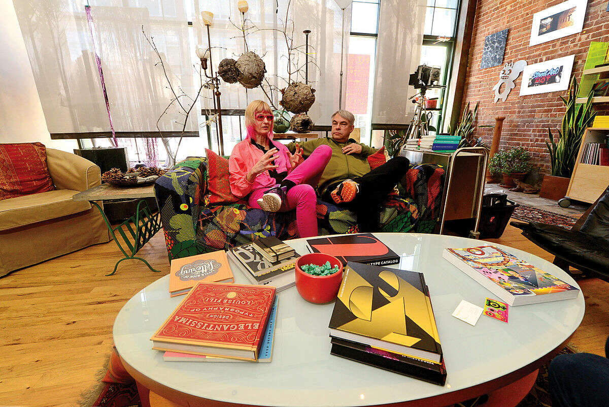 Karl Heine and his wife kHyal own a coworking space specifically for designers on North Main St., Creative Placement.