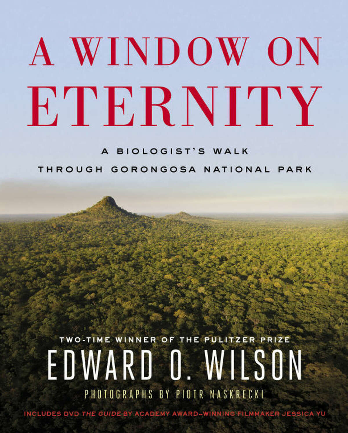 This book cover image released by Simon & Schuster shows "A Window on Eternity: A Biologist's Walk Through Gorongosa National Park," by Edward O. Wilson. (AP Photo/Simon & Schuster)