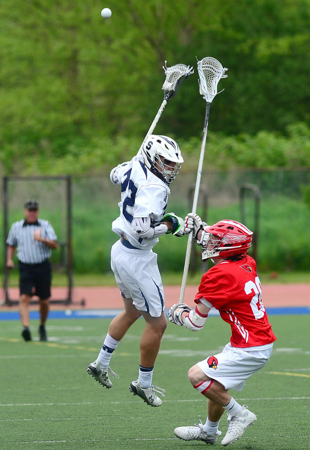 Staples wins its firstever FCIAC lacrosse playoff game