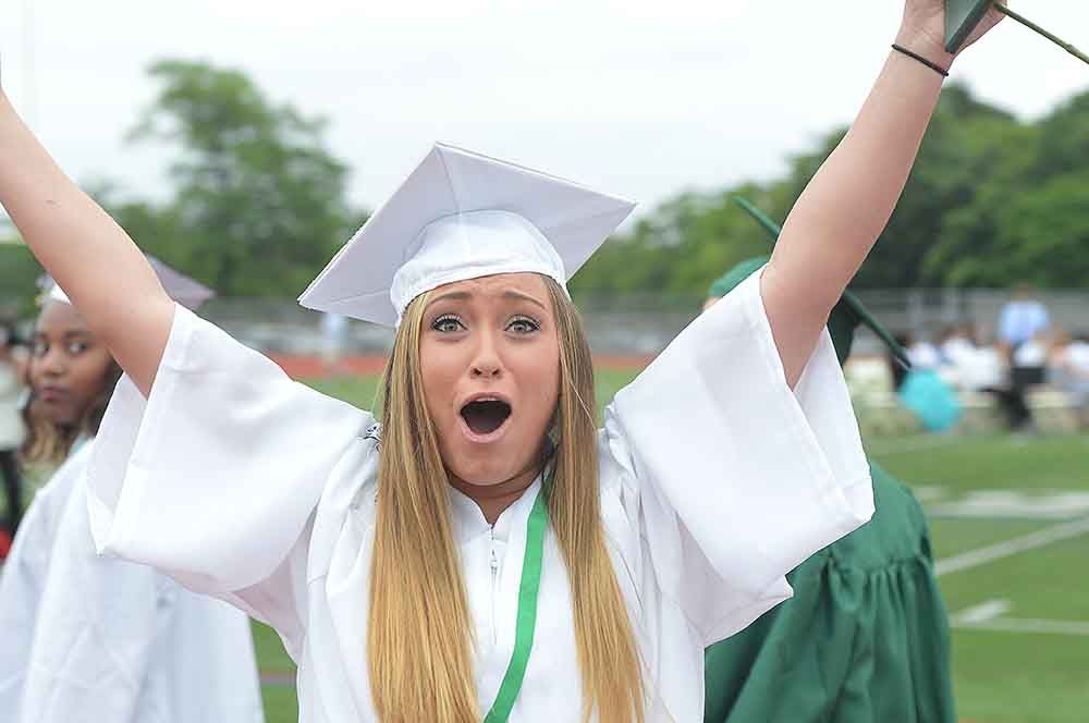 Norwalk High School awards more than 350 diplomas at graduation ceremony