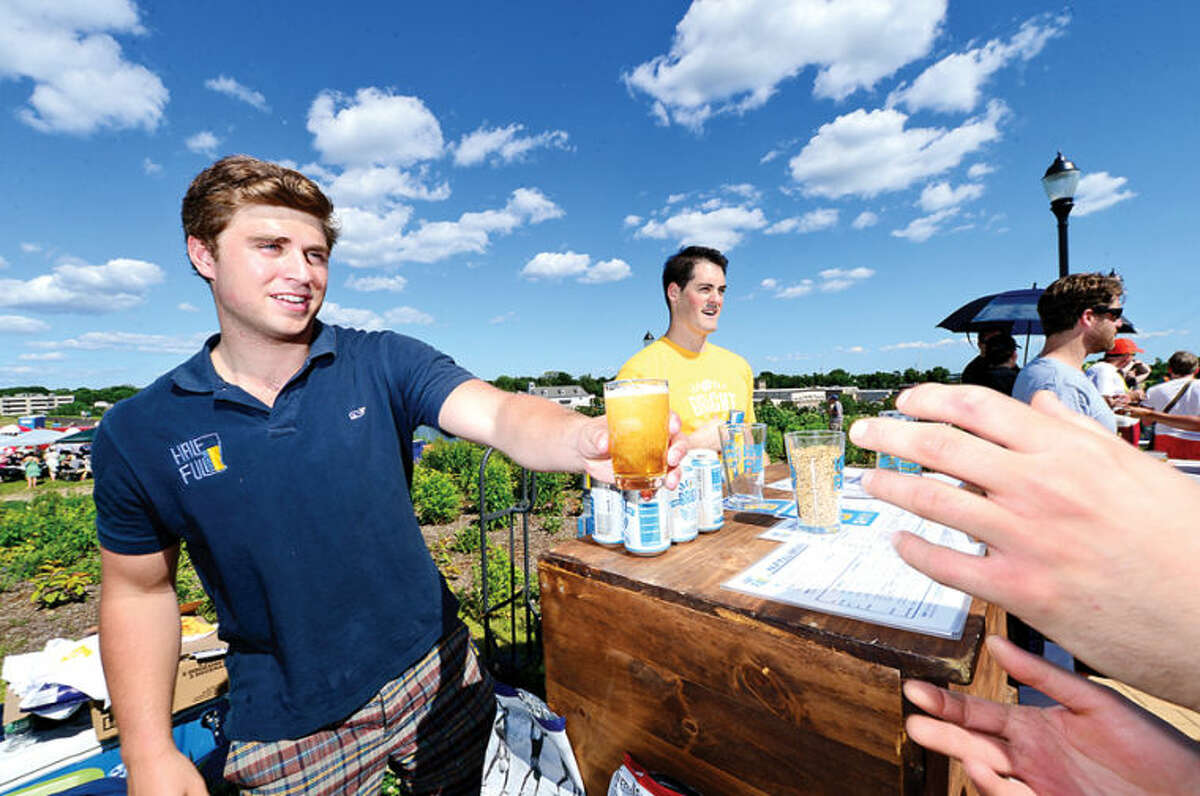 Oyster Shell Park provides a unique place from which to view the Norwalk Harbor and both waterfronts east and west of the Norwalk River. The 6th annual Ninety9Bottles Craft Beer Festival is at the park June 1.