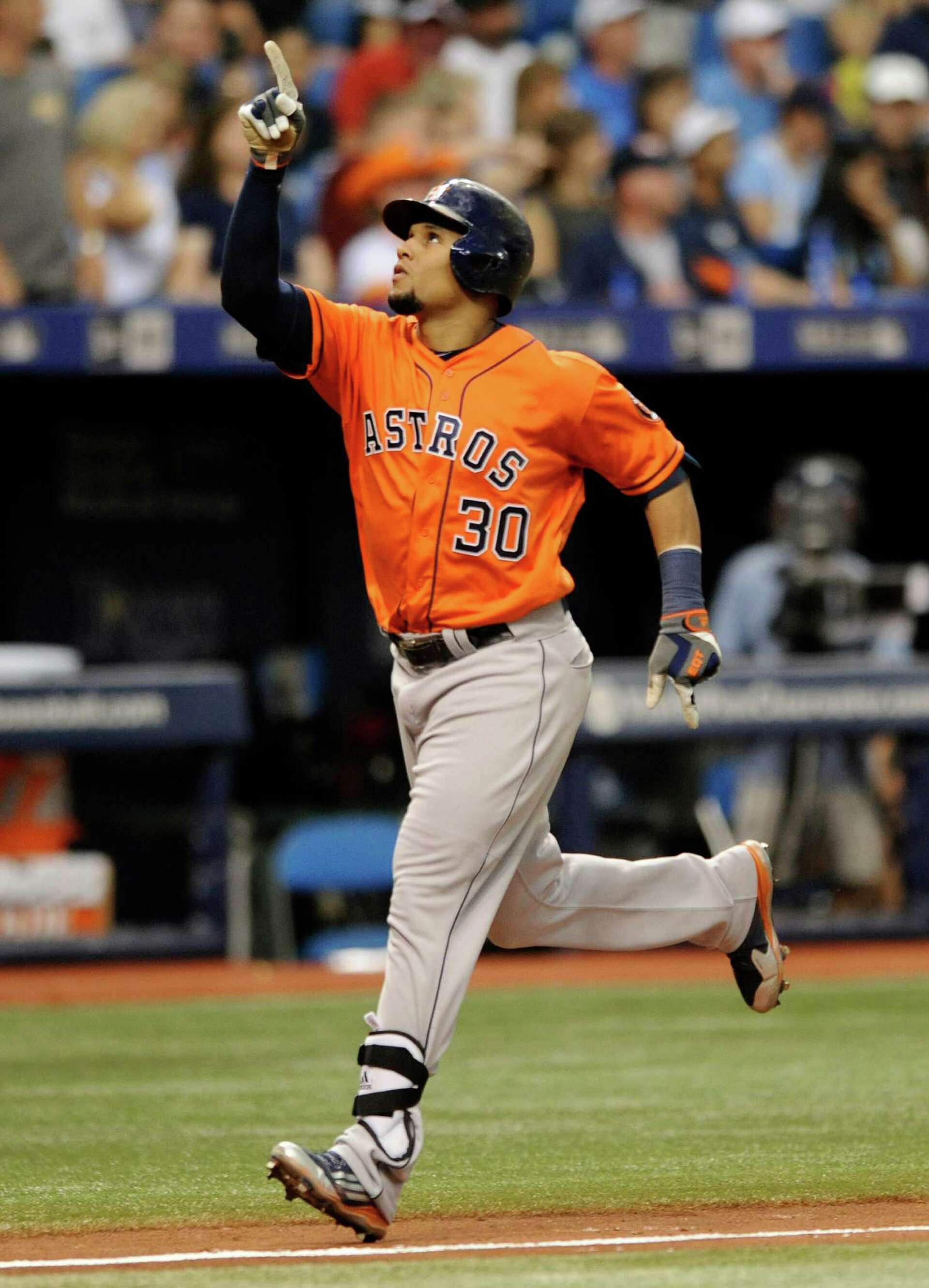 Carlos Gomez homers in Astros win