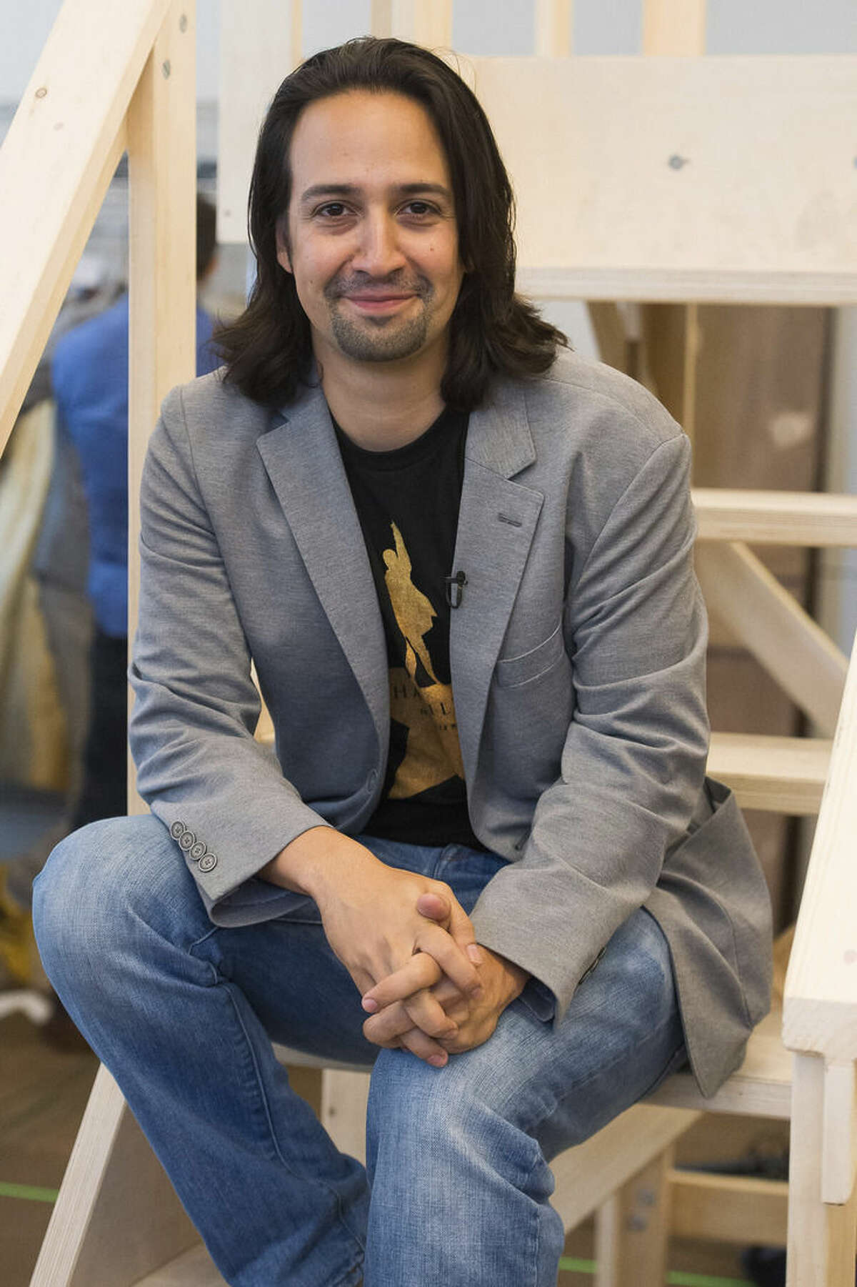 FILE - In this June 18, 2015 file photo, author and star of the Broadway-bound musical "Hamilton," Lin-Manuel Miranda, begins rehearsals at the New 42nd Street Studios in New York. Few shows in recent memory have excited the New York theater community like Miranda's hip-hop flavored biography about Alexander Hamilton, the nation's first treasury secretary. (Photo by Charles Sykes/Invision/AP, File)
