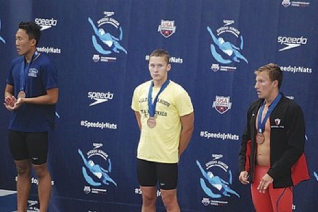 Wilton Y Wahoos' boys swimming wins a 4th straight national title