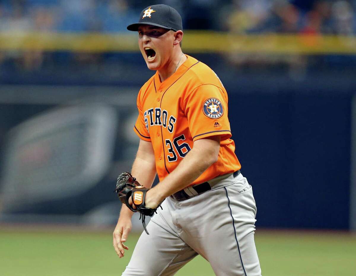 Astros walk twice with bases loaded in 9th, beat Rays 4-3 - The