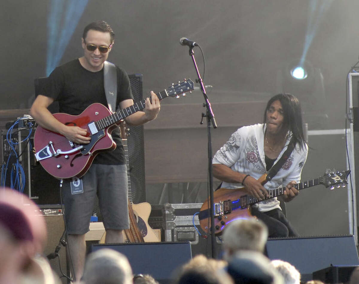 The first day of the Gathering of the Vibes as held Thursday at Seaside Park in Bridgeport.
