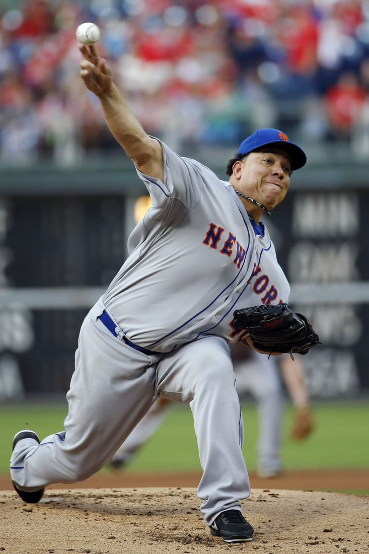 Colon gets 200th win as Mets beat Phillies 5-4