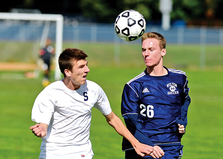 Staples High School boys soccer vs Wilton