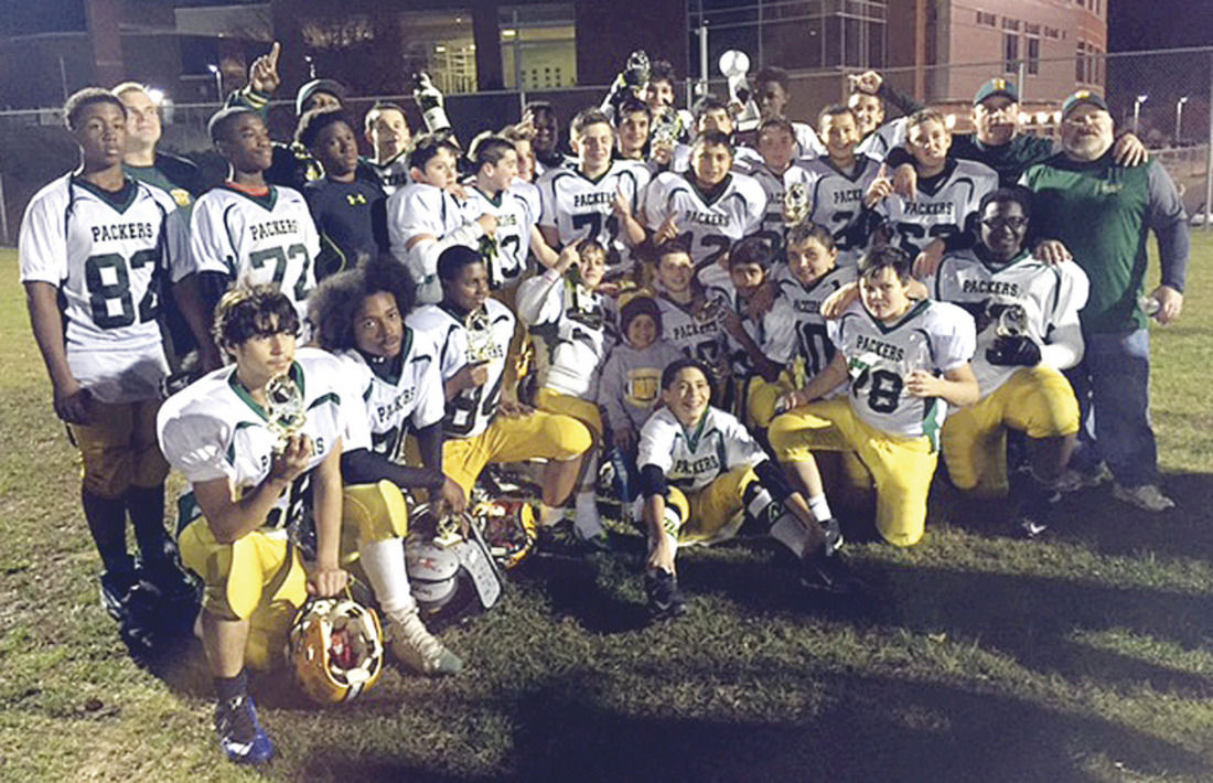 Youth Football Norwalk Packers 13U team wins championship