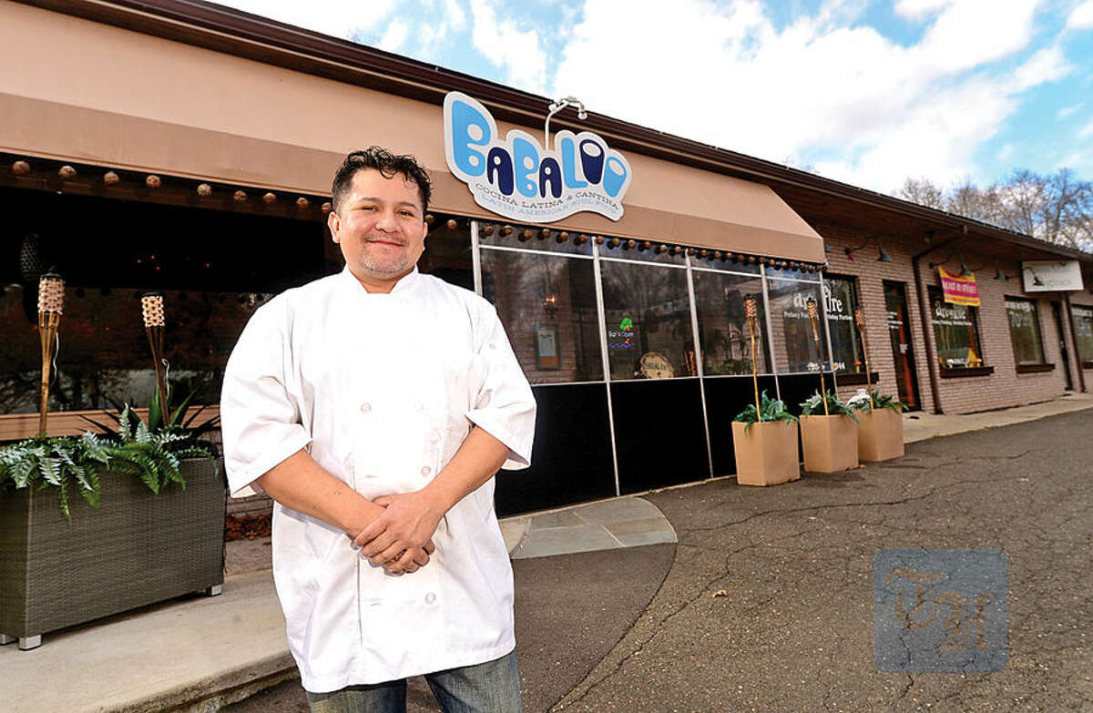 Head Chef Robert Morales outside the new Babaloo Cocina Latina & Cantina, which opened this year at 991 Danbury Road.