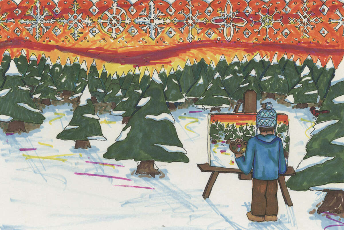 Stamford names holiday greeting card art contest winners