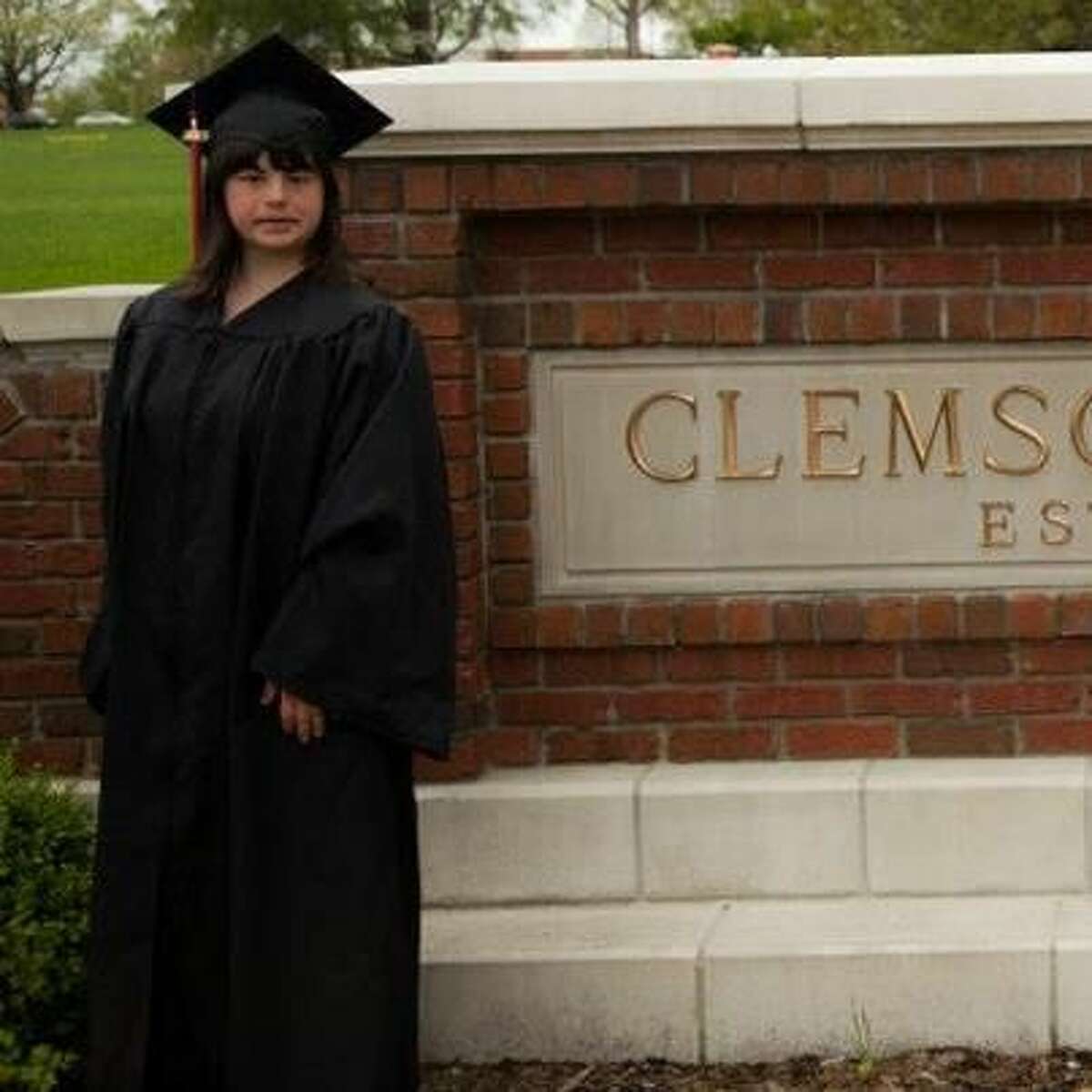 Collette was a "regular" student at Clemson University, experiencing College life just like every other student, with few exceptions, one being..her classes were all structured on Independent Living and Life Skills.
