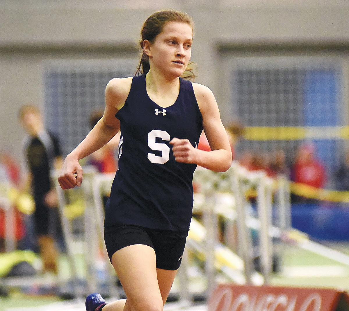 Girls Indoor Track Preview Staples’ legend leads a big pack