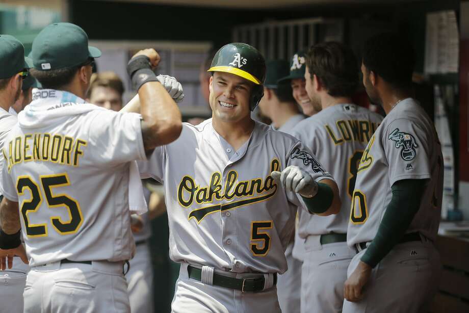 A’s finally win: hit 3 homers, avoid 0-8 trip - SFGate