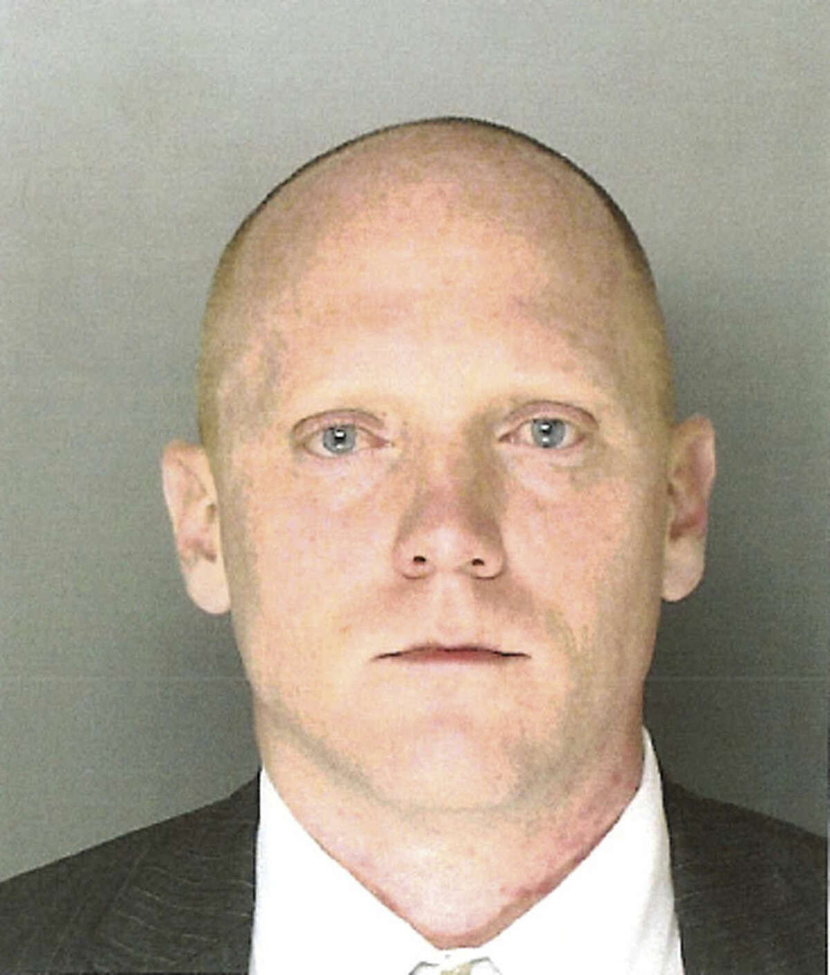 This undated photo provided by the Montgomery County Office of the District Attorney in Norristown, Pa., shows Bradley William Stone, 35, of Pennsburg, Pa., a suspect in six shooting deaths in Montgomery County on Monday, Dec. 15, 2014. District Attorney Risa Vetri Ferman said all of the victims have a "familial relationship" to Stone. (AP Photo/Montgomery County Office of the District Attorney)