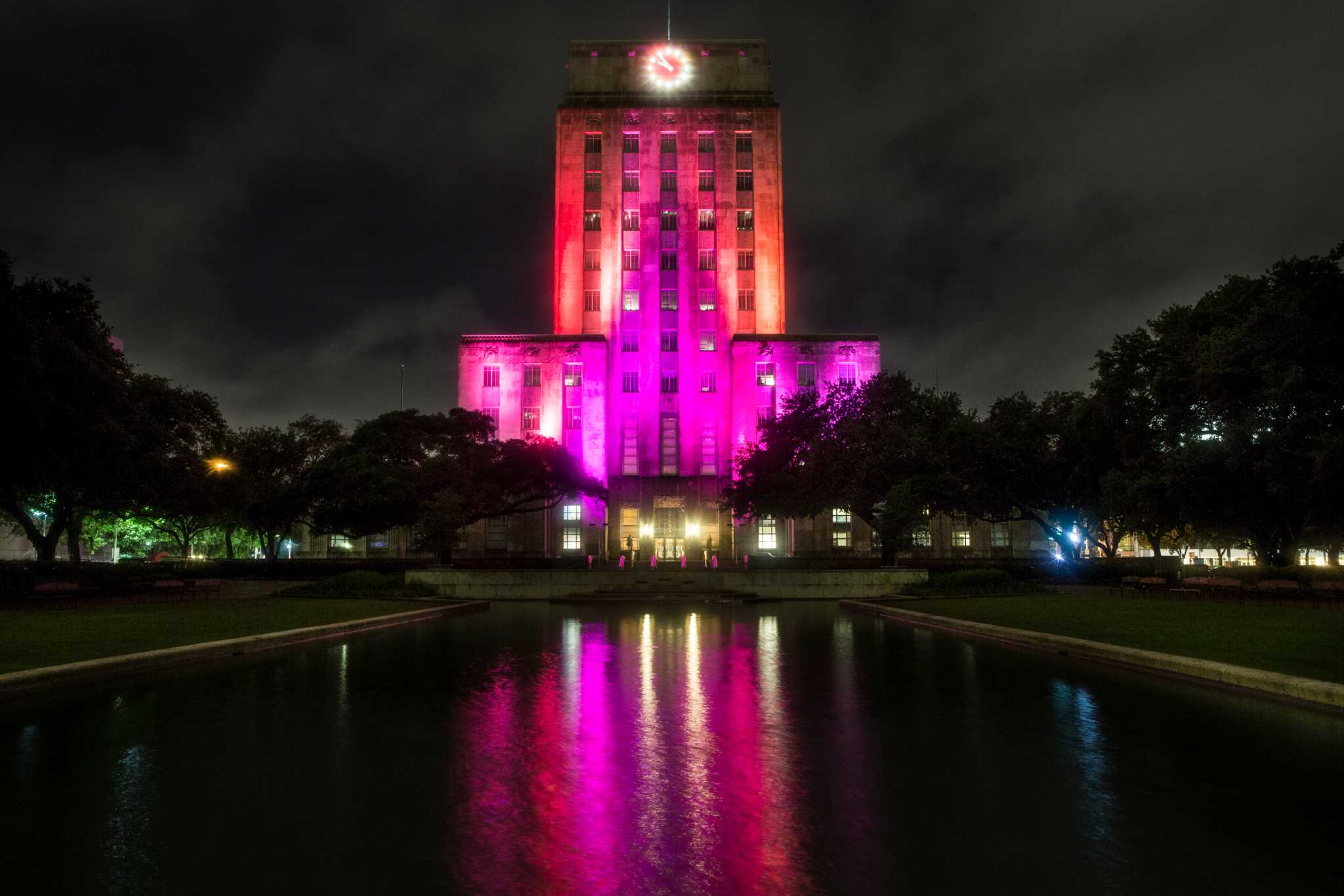 Lighting your world. Landmarks in Houston.