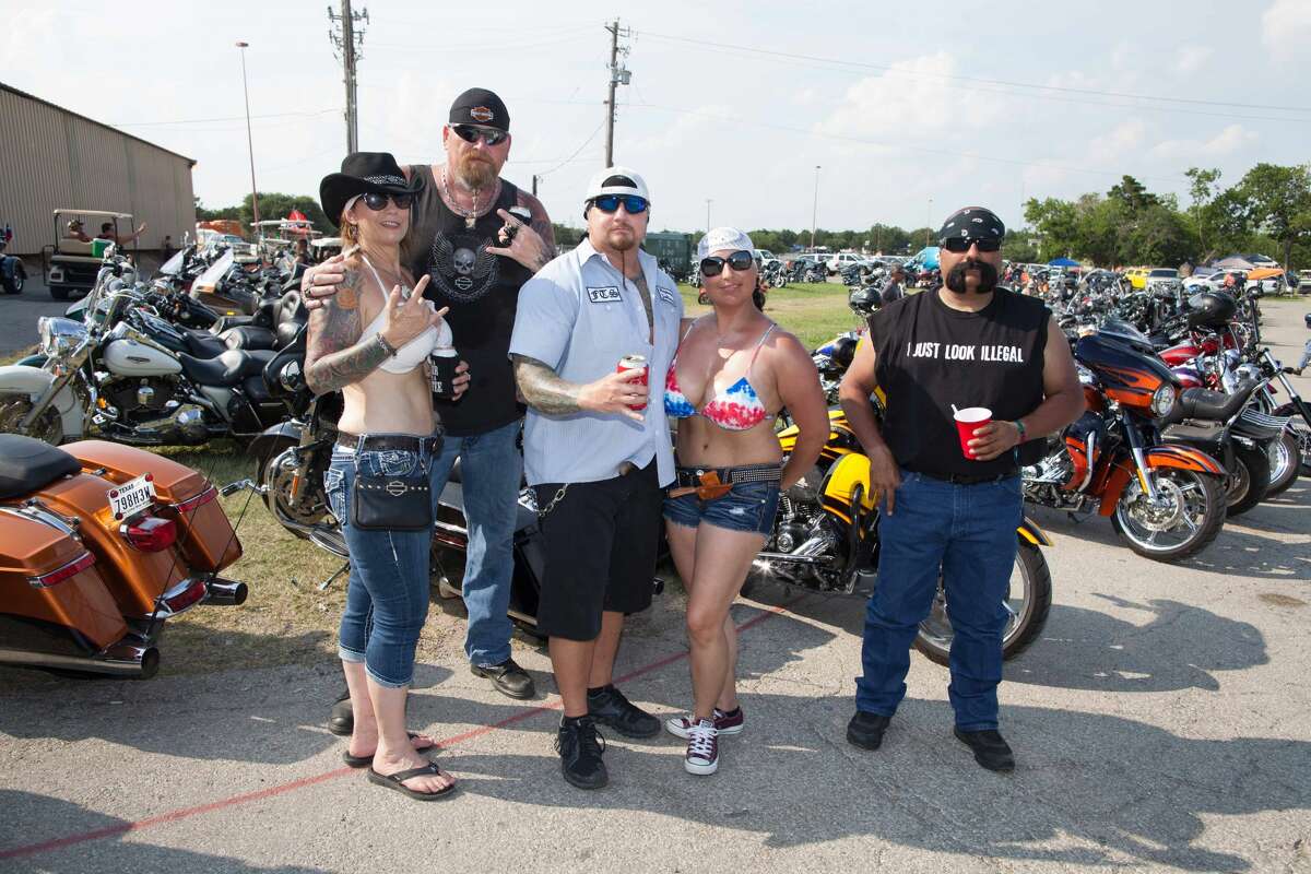 Scenes from the Republic of Texas biker rally in Austin