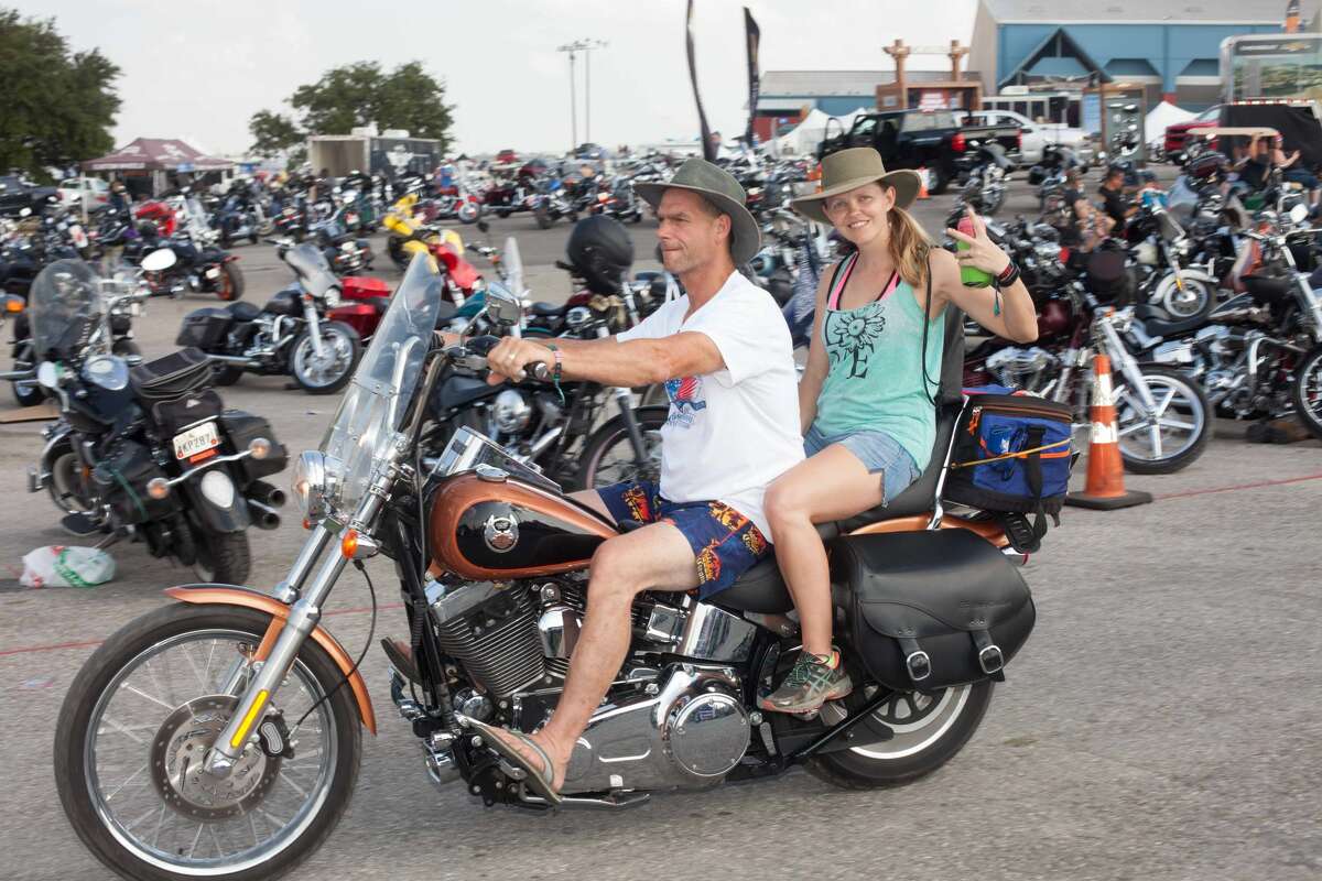 Scenes from the Republic of Texas biker rally in Austin