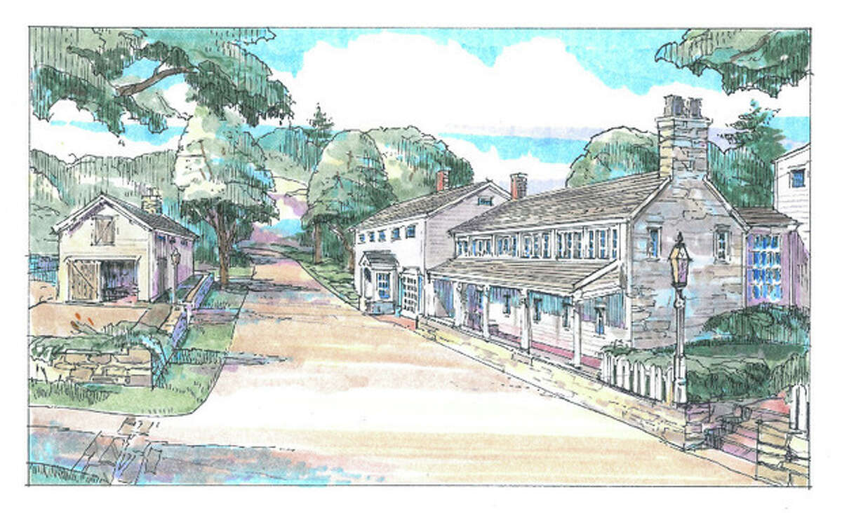Contributed graphic Rendering of Silvermine Tavern proposed renovation.