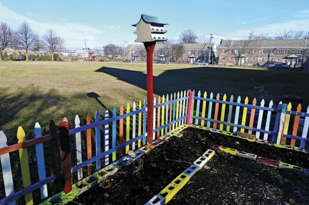 Hour photo / Erik Trautmann Ryan Park in Norwalk. The park may be moved in the master plan to redevelop Washington Village.