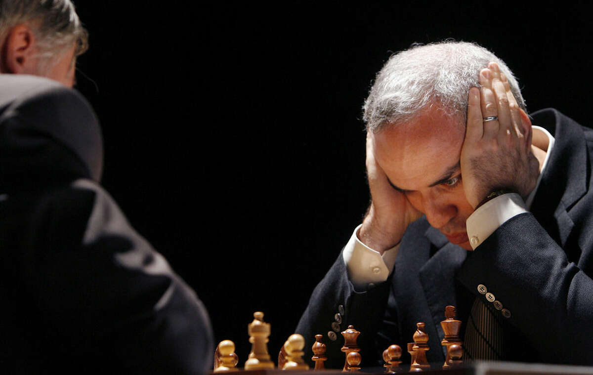 Garry Kasparov and Kirsan Ilyumzhinov – FIDE president candidates