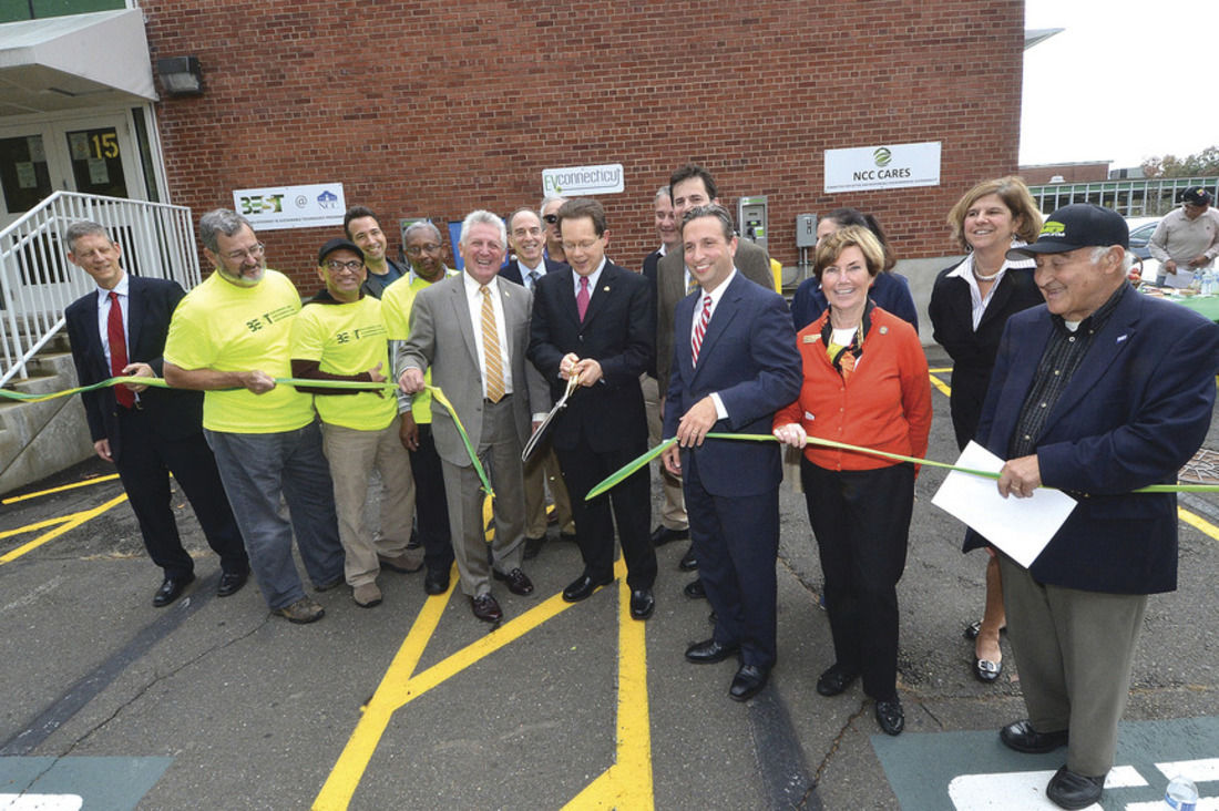 NCC unveils electric vehicle charging stations