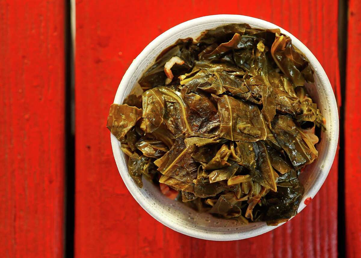 Collard greens from Roegels Barbecue Co.