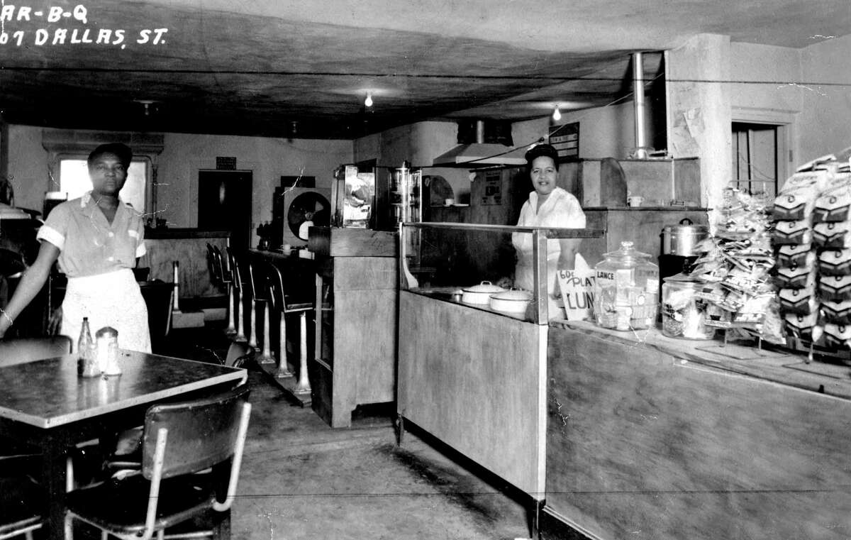 Barbecue had its Houston beginnings in the Fourth Ward. This restaurant, circa 1950, was located at 407 Dallas.