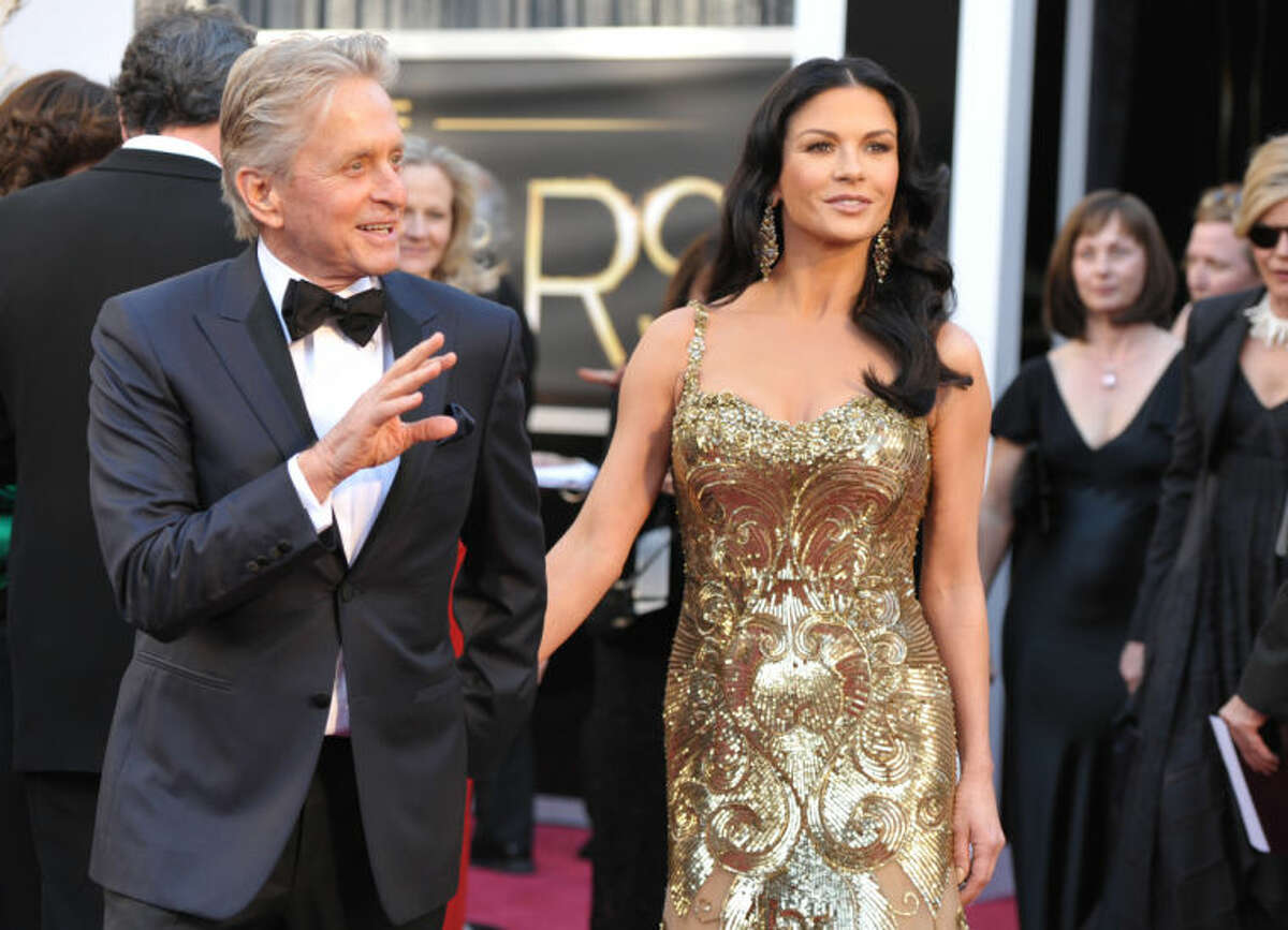 A group including Catherine Zeta-Jones, Michael Douglas, John