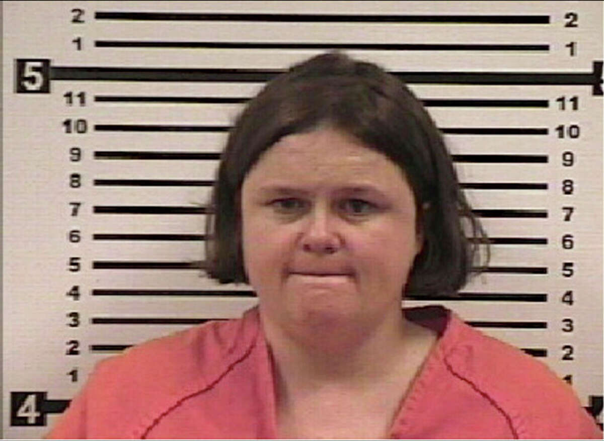 Teresa Mayes, wife of Adam Mayes, is seen in an undated photo provided by the Hardeman County, Tenn., Sheriff's Office. Teresa Mayes and Mary Mayes, mother of Adam Mayes, were arrested and charged Tuesday, May 8, 2012 in connection with the killing of Jo Ann Baines and her teenage daughter by Adam Mayes, and the abduction of Bains' two younger girls. Teresa Mayes, 30, was charged with especially aggravated kidnapping and Mary Mayes, 65, was charged with conspiracy to commit kidnapping. The bodies of 31-year-old Jo Ann Bain and 14-year-old Adrienne Bain were found last week behind the Union County, Miss., mobile home where the Mayes family lived. An intense manhunt for Adam Mayes and the two young girls continues. (AP Photo/Hardeman County Sheriff's Office)