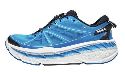 padded running shoes