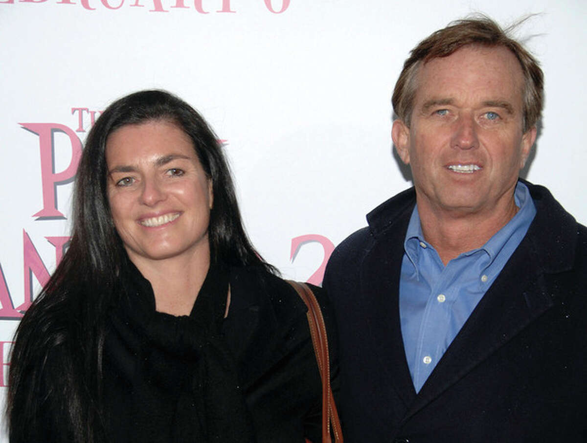 AP file photo / Peter Kramer In this Feb. 3, 2009, file photo, Robert F. Kennedy Jr., right, and wife Mary Richardson Kennedy arrive at the premiere of "The Pink Panther 2" at the Ziegfeld Theatre in New York. An attorney on Wednesday said Mary Kennedy has been found dead on Robert F. Kennedy Jr.'s property in Bedford, N.Y.