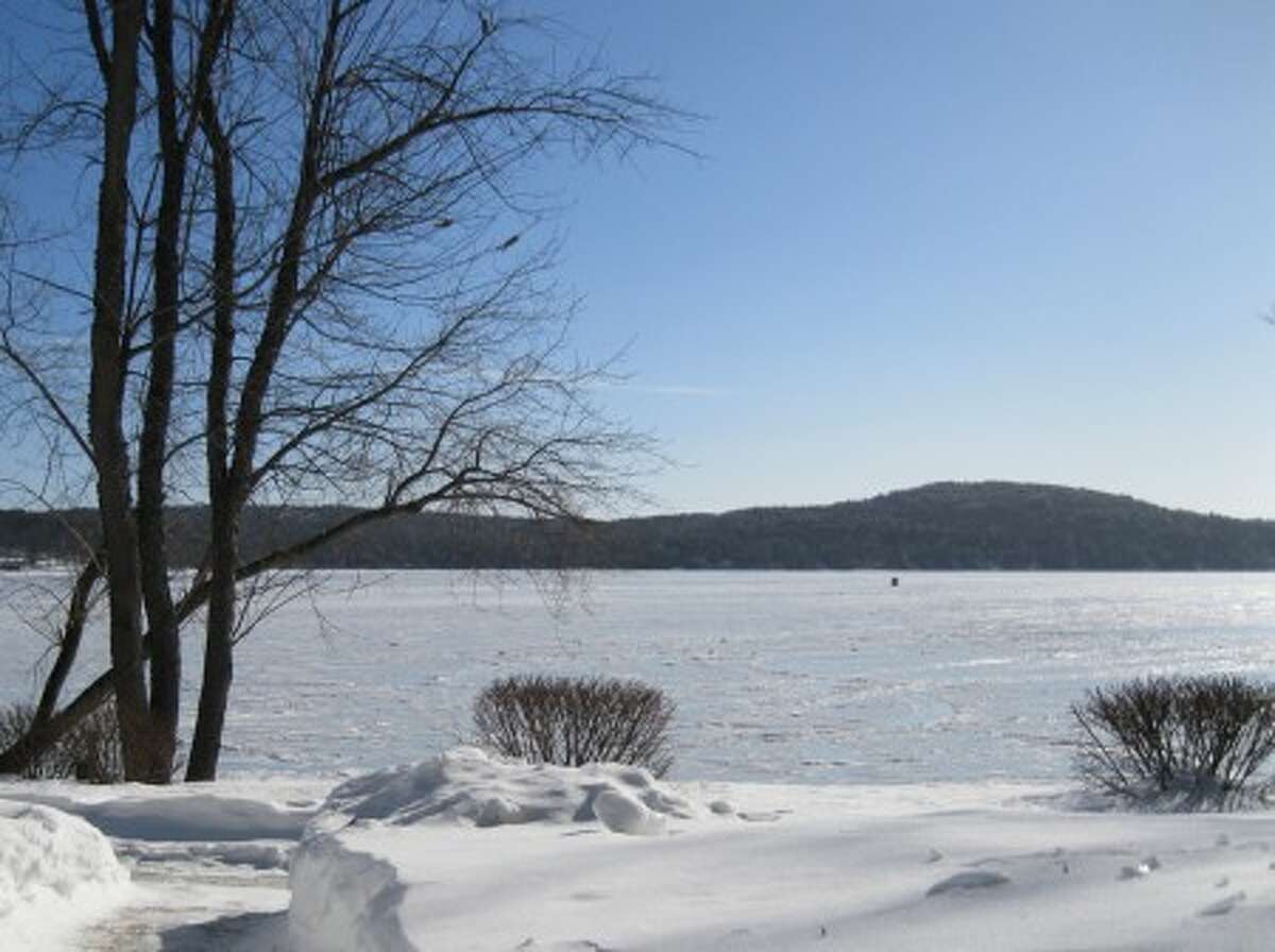 The beauty of Lake Winnipesaukee in winter.