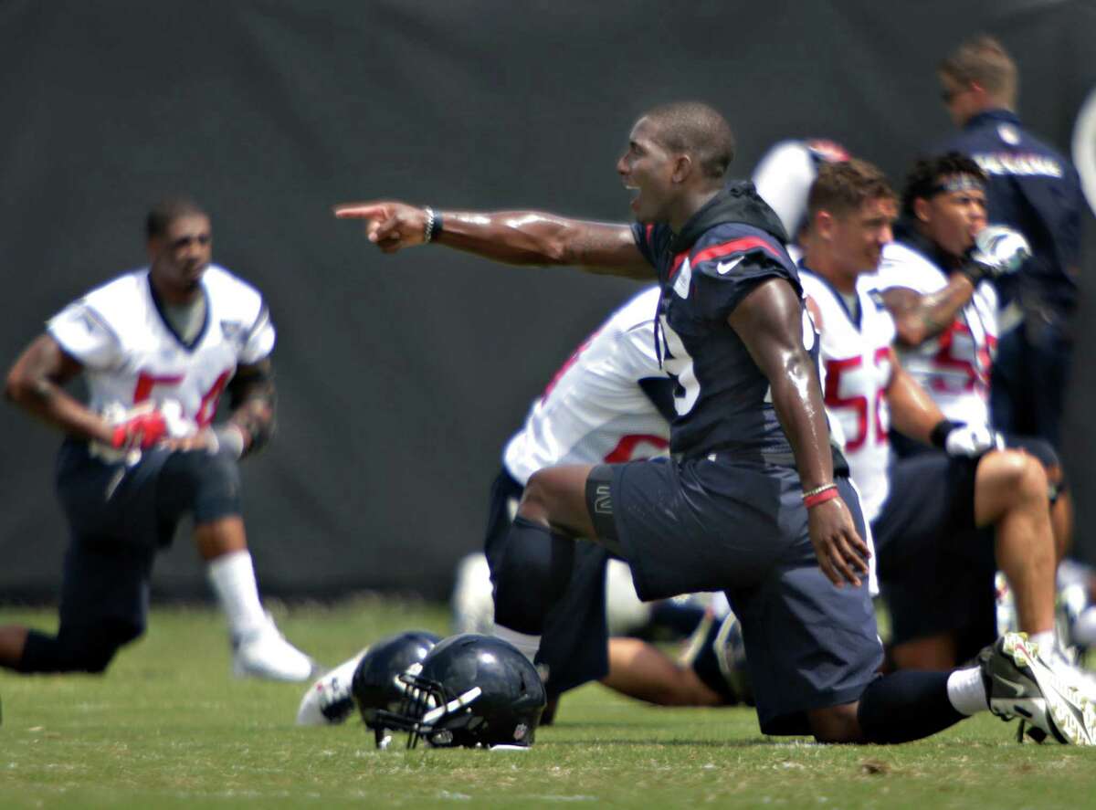 Texans running back Alfred Blue hopes offseason yoga workouts have him pointed in the right direction this year.
