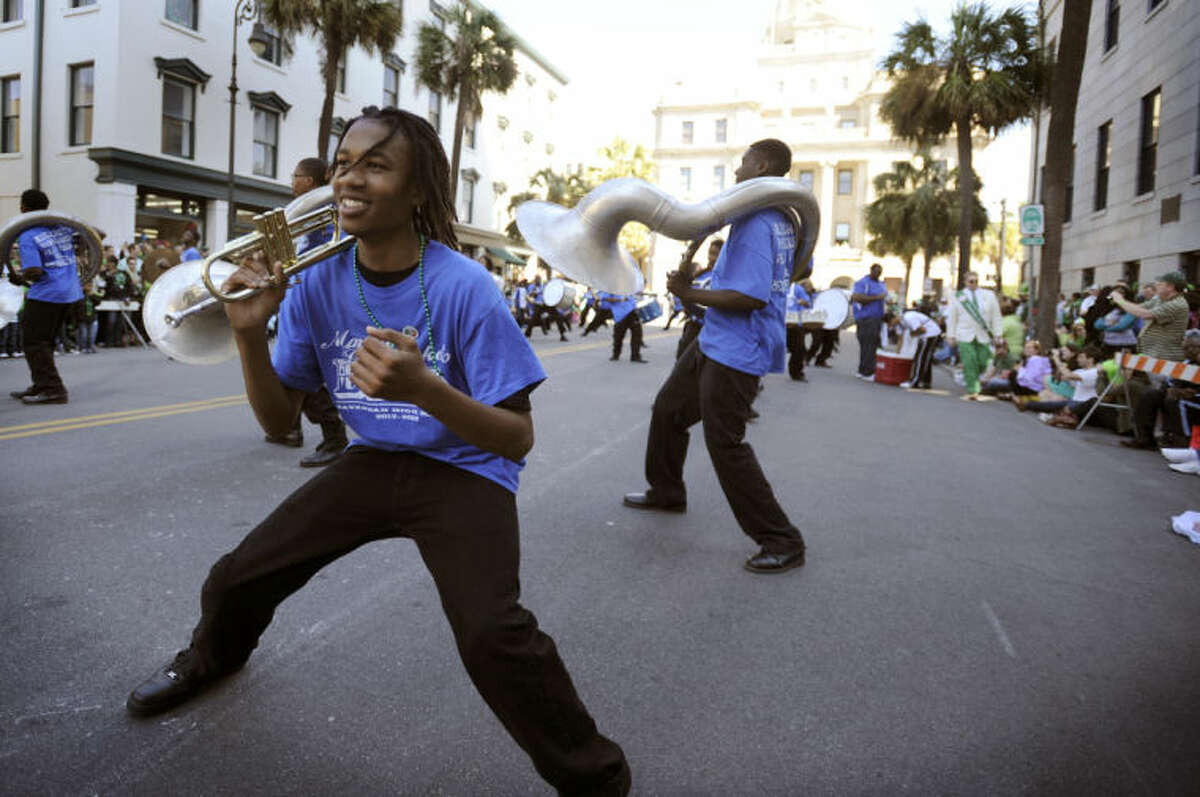 St Patricks Parade Savannah