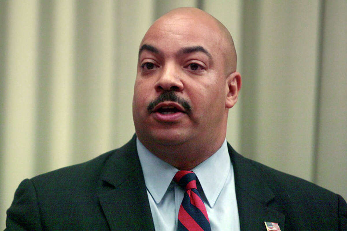 District Attorney Seth Williams speaks during a news conference Friday, June 22, 2012, in Philadelphia. Monsignor William Lynn was convicted Friday of child endangerment but acquitted of conspiracy in a groundbreaking clergy-abuse trial, becoming the first U.S. church official convicted of a crime for mishandling abuse claims. The jury could not agree on a verdict for Lynn's co-defendant, the Rev. James Brennan, who was accused of sexually abusing a 14-year-old boy. (AP Photo/Brynn Anderson)