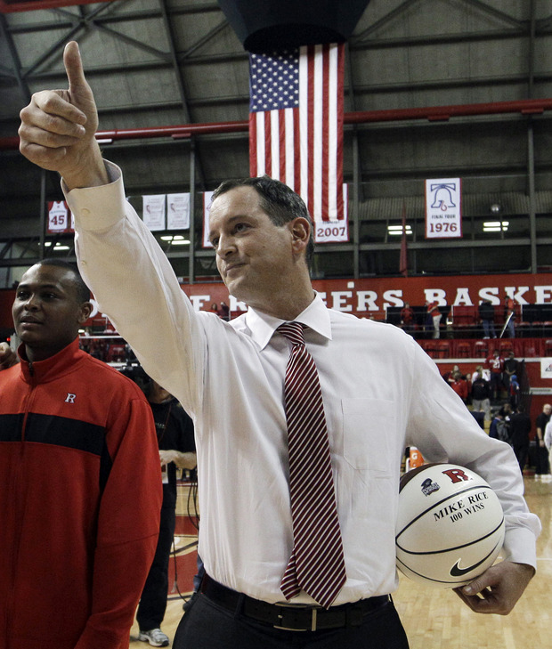 Rutgers fires coach Mike Rice after video release