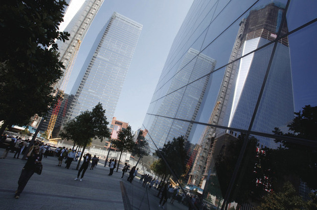 9/11 memorial plaza in New York City opens to the public for the first ...