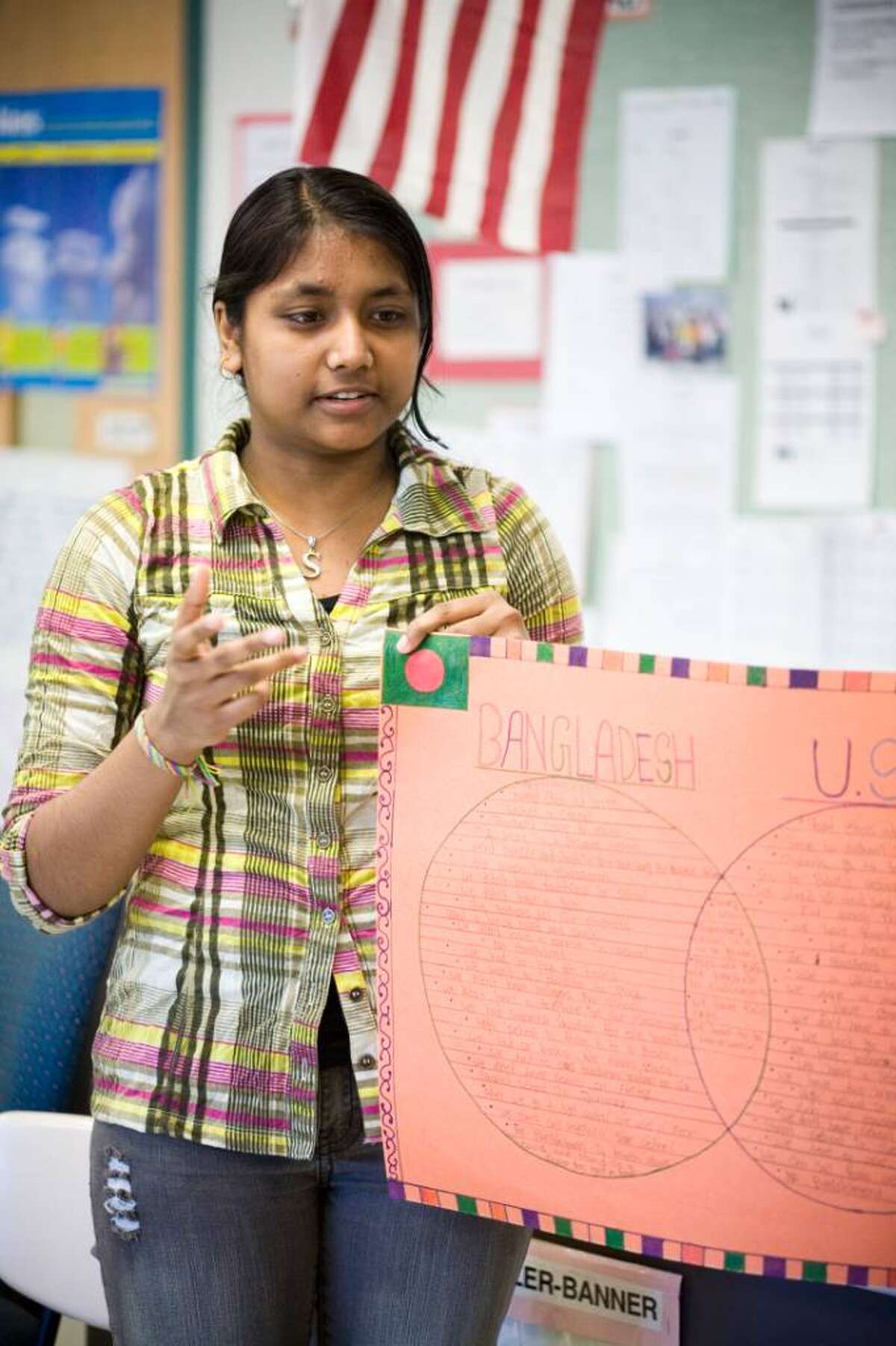 Arrivals class helps students adjust to new country, new school