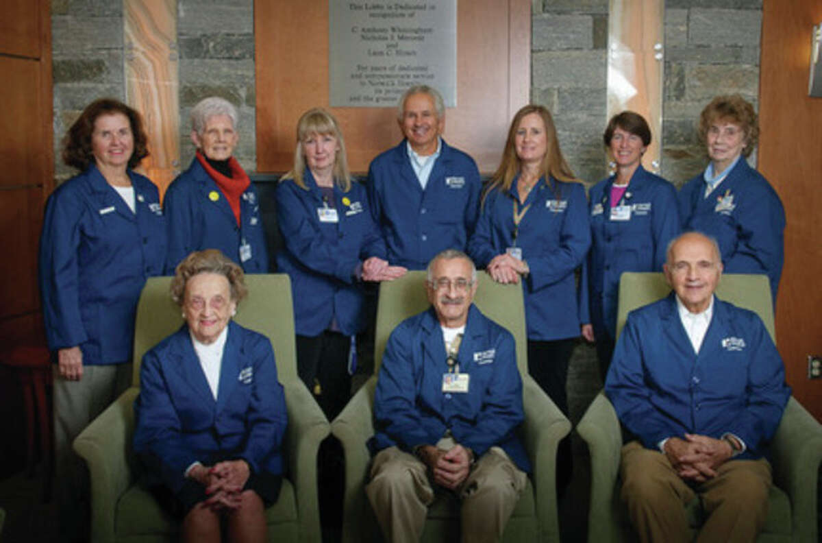 Newly elected members of the Norwalk Hospital Volunteer Board