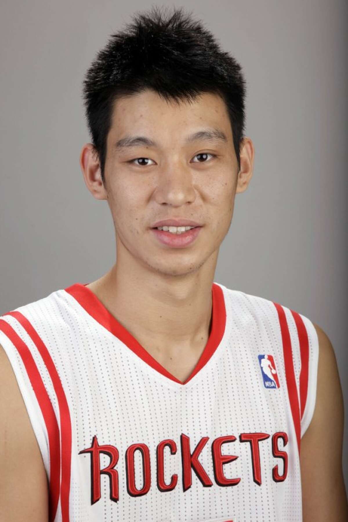 FILE - In this Dec. 15, 2011 file photo, Houston Rockets' Jeremy Lin is shown during the team's NBA basketball media day in Houston. Linsanity could be put to rest in New York when the clock strikes midnight. That's the deadline the New York Knicks face to match the daunting offer the Rockets have made to Lin, the Harvard point guard who dazzled all of basketball for a brief stretch last season. (AP Photo/David J. Phillip, File)