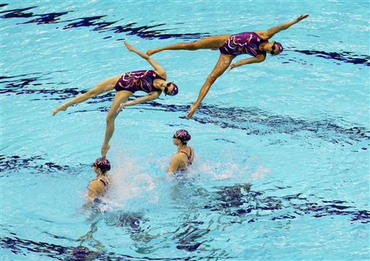 London Olympics Synchronized Swimming