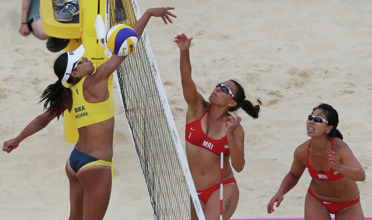 Mauritius beach volleyball pair make Olympic debut