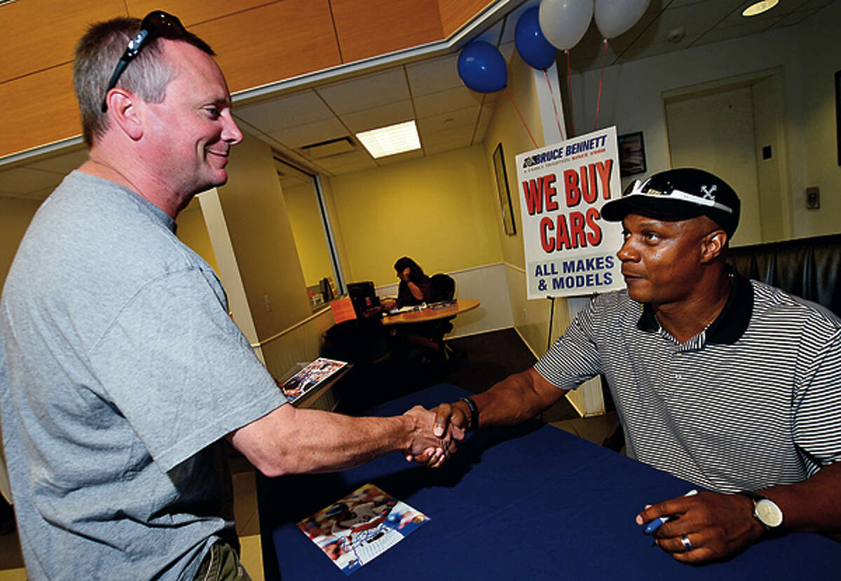 Darryl Strawberry at Bennett Nissan